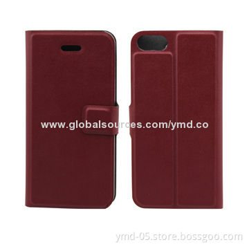 PC + PU Cases for iPhone 5S, Customized Logos and Designs Welcomed